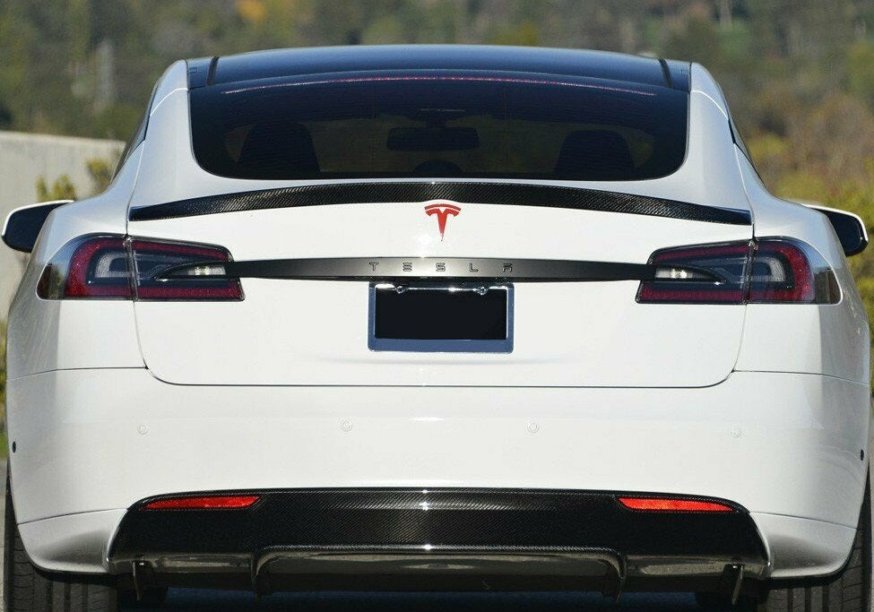 Tesla Model S Fascia Nose Cone Emblem Sticker